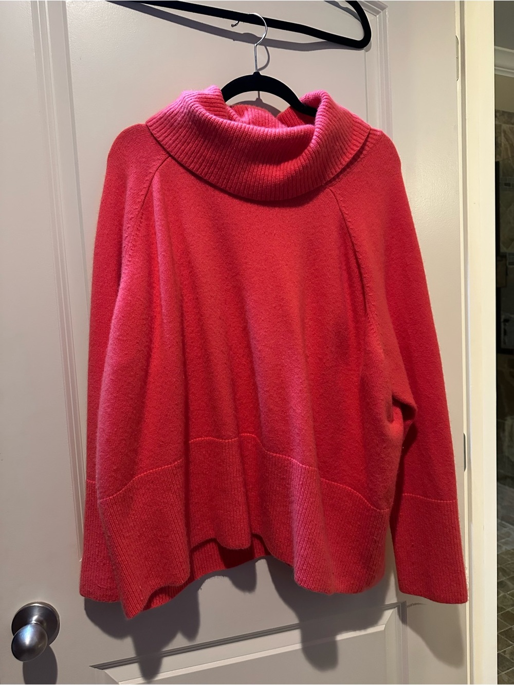 Athleta Pink Turtleneck Sweater Size 2X